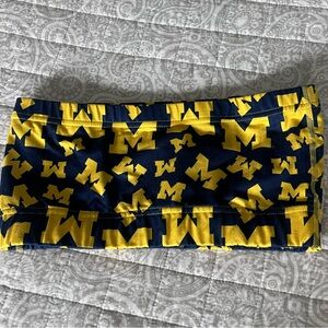 Michigan tube top- size small